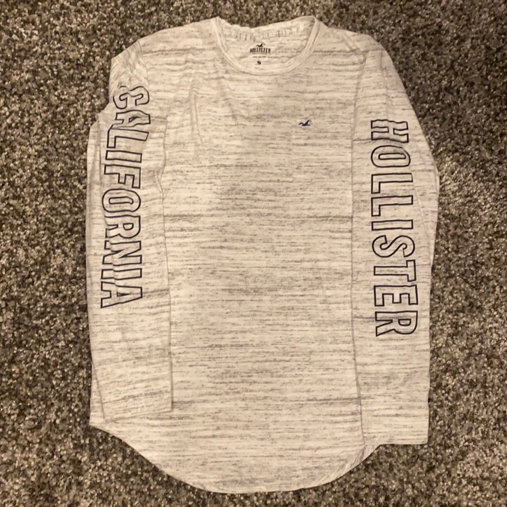 Hollister Sleeve Logo long sleeved T shirt